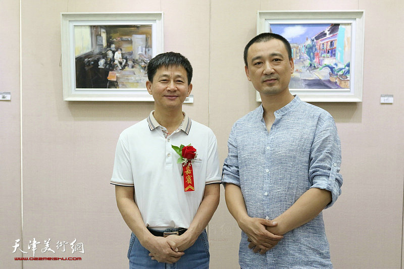 葛沽老街-王成油画作品展
