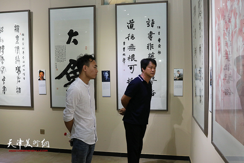 宝坻、武山书画作品交流展