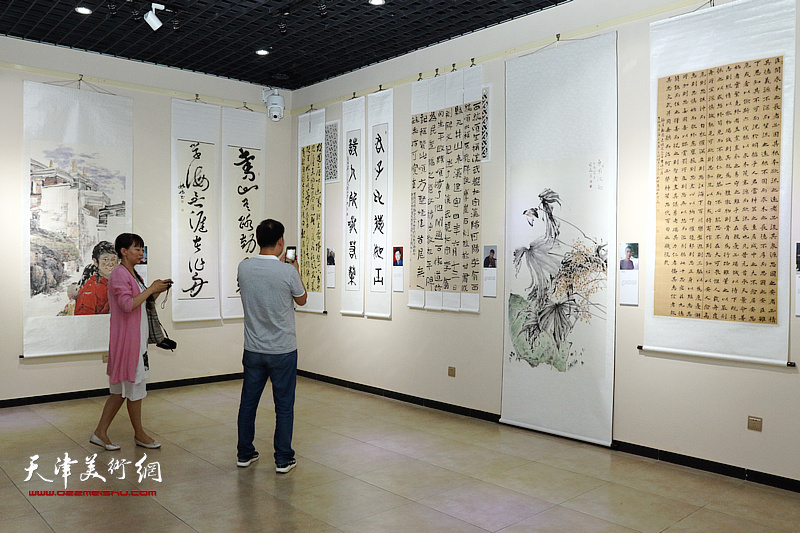 宝坻、武山书画作品交流展