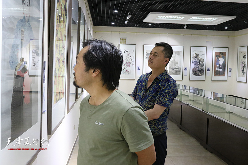 宝坻、武山书画作品交流展