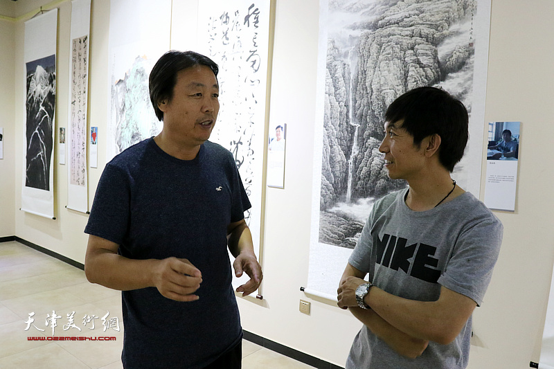 宝坻、武山书画作品交流展