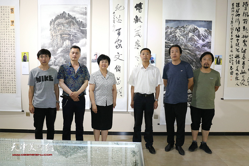 宝坻、武山书画作品交流展