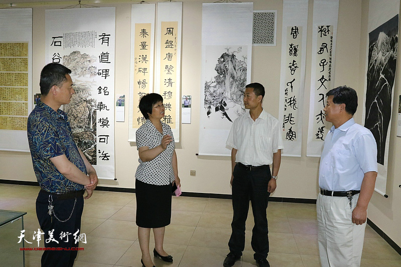 宝坻、武山书画作品交流展