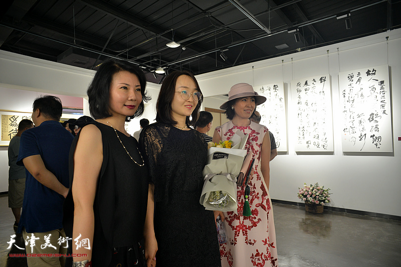“山下——朱懿书法作品展”现场。