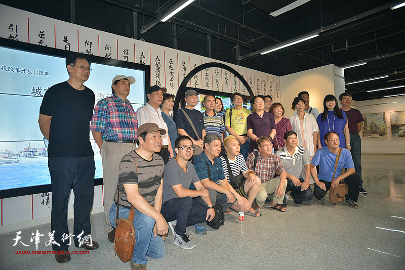 庆祝改革开放40周年-城市印象艺术邀请展