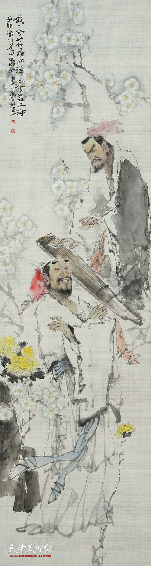 著名画家尚金声首次个展
