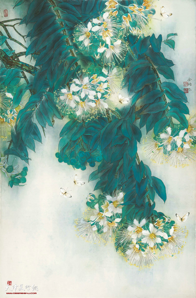 40 金纳 晨曲 130cm×90cm