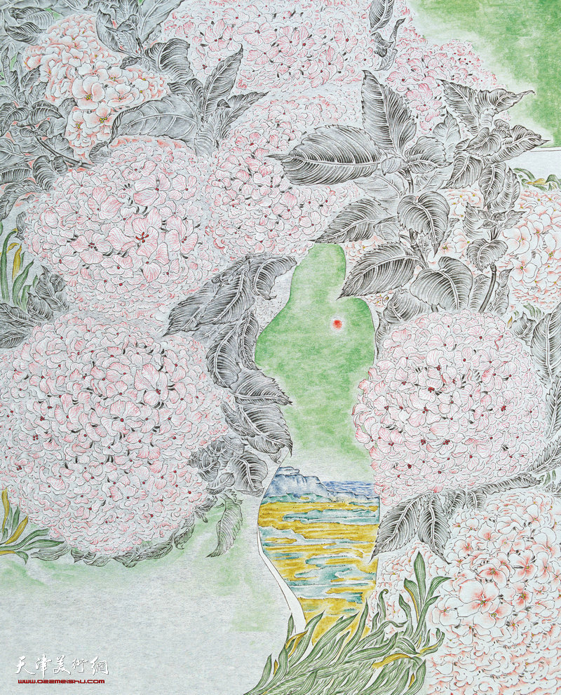 43 徐冬青 第一天清晨 53cm×42cm