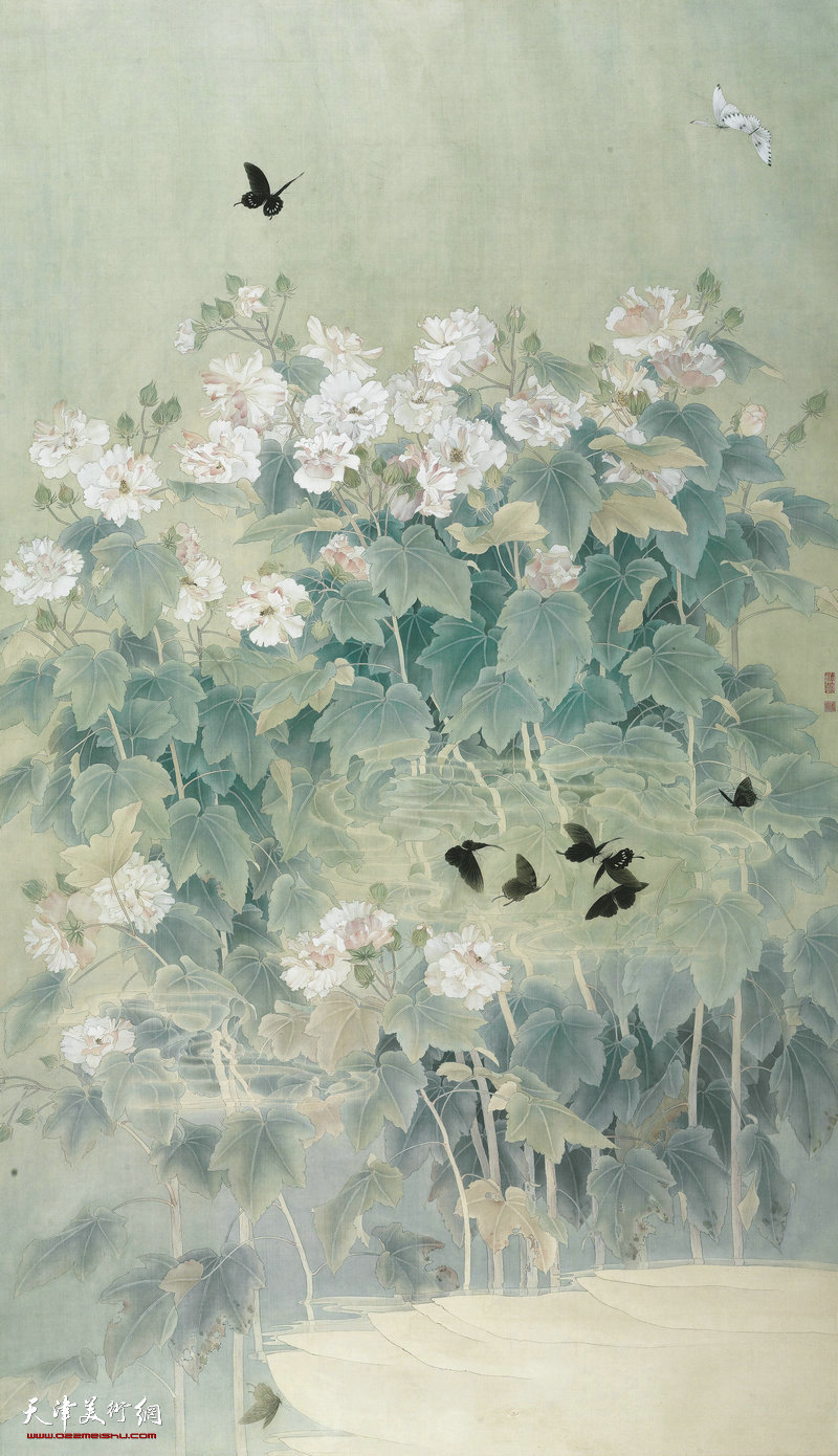 54 李明 澹泞如影 240cm×140cm