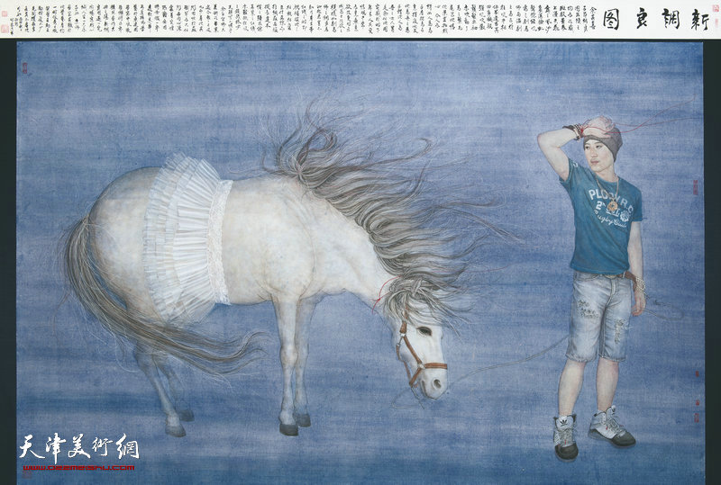 余湘筠 台湾 新调良图 147cm×200cm