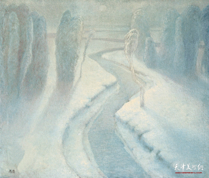 柔光·雾色  88cm×76cm 1984年 Soft Light·Fog（1984）