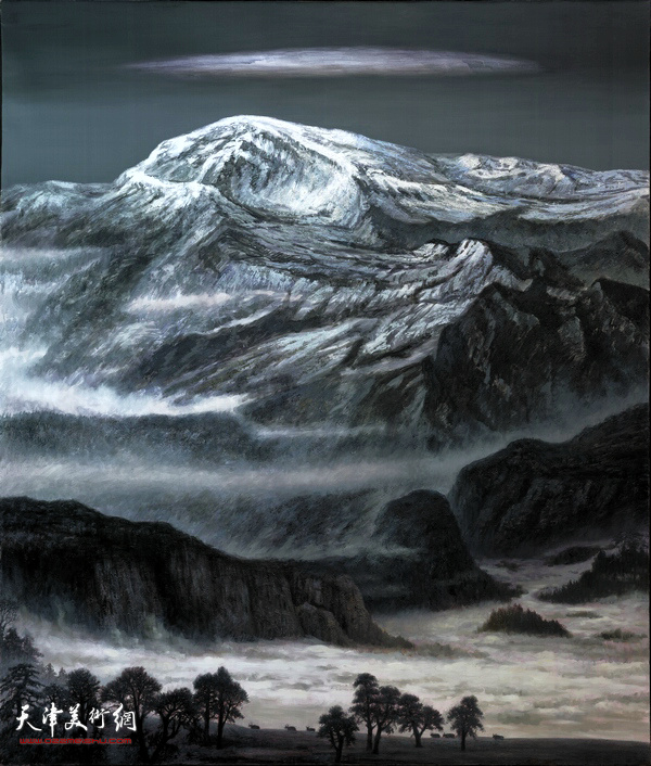 圣山    200cm×170cm 2010年  Holy Hill（2010）