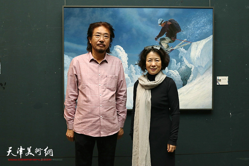 冯庆冰雪油画展