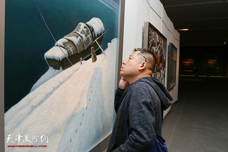 冯庆冰雪油画展
