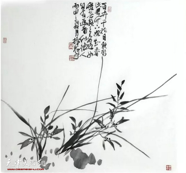史振岭花鸟画作品展10月18日在滨海美术馆开幕