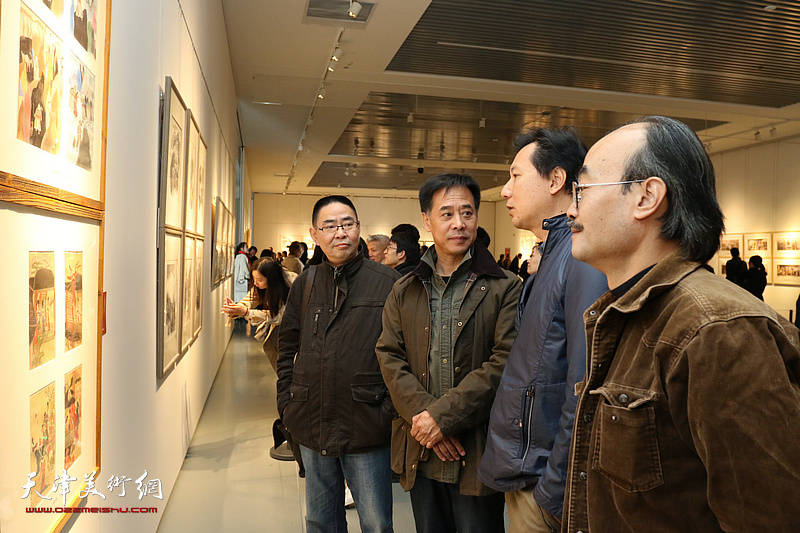 第五届全国架上连环画展在滨海美术馆开幕
