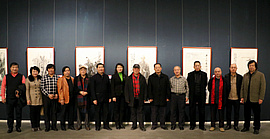 文化协同 共画发展-京津冀美术名家邀请展在天津美术馆开幕