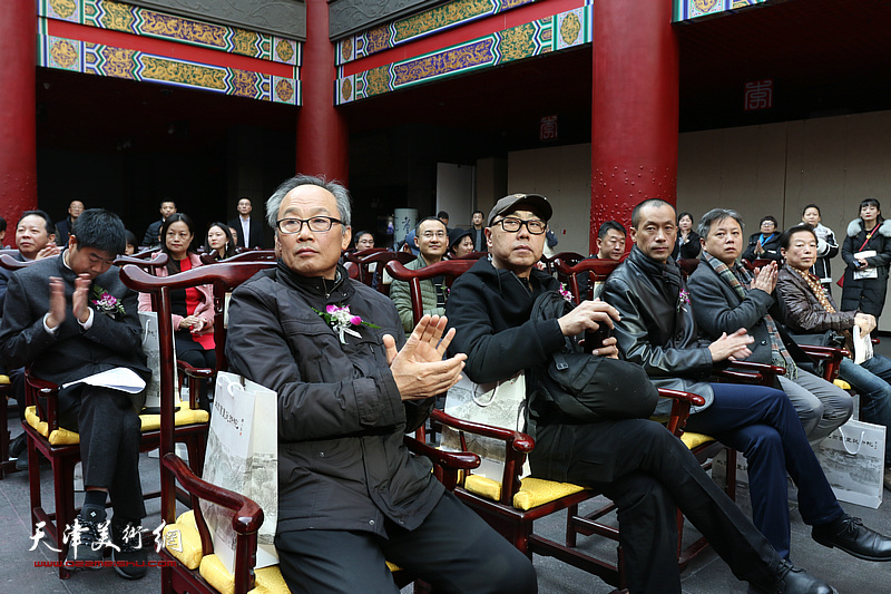 “溪山清远”路洪明山水画展在北京华夏珍宝博物馆开幕