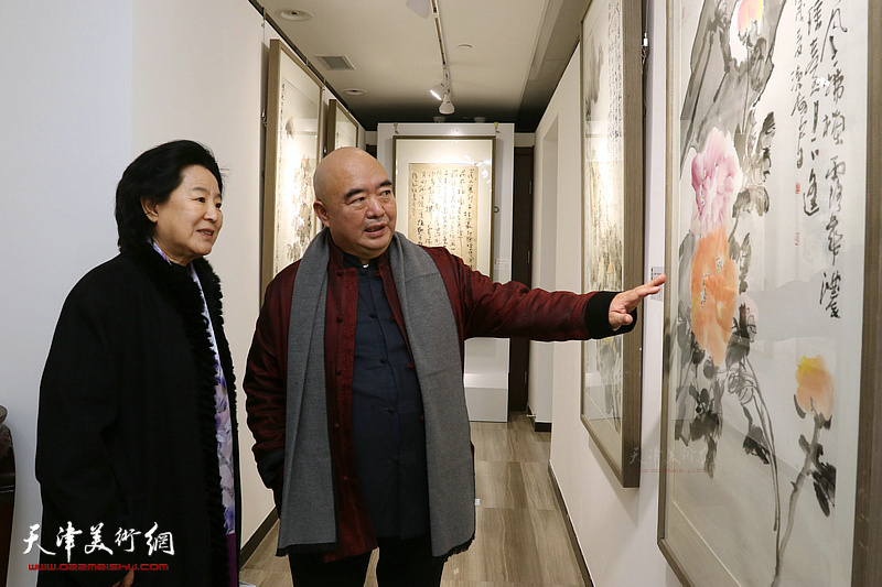 尹沧海书画艺术交流展