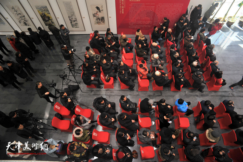 新时代·新笔墨——当代中国画名家学术邀请展在天津现代美术馆开幕。