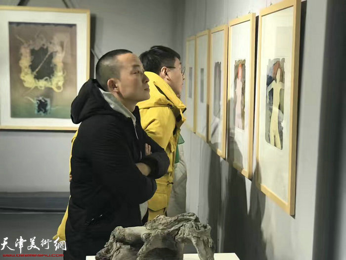 “邂逅经典—中欧版画藏书票艺术展”现场。