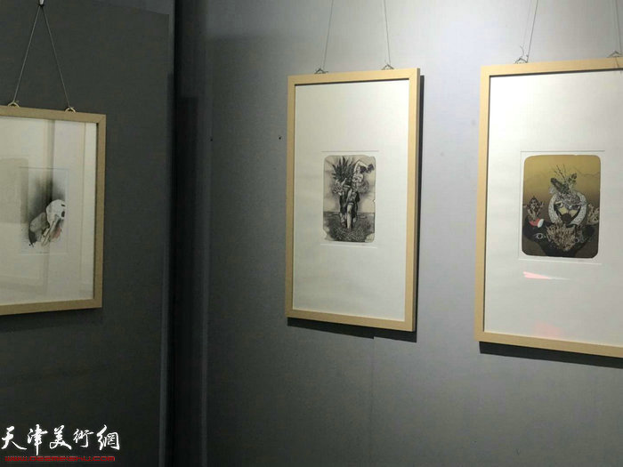 “邂逅经典—中欧版画藏书票艺术展”现场。