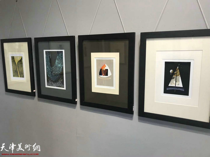 “邂逅经典—中欧版画藏书票艺术展”现场。