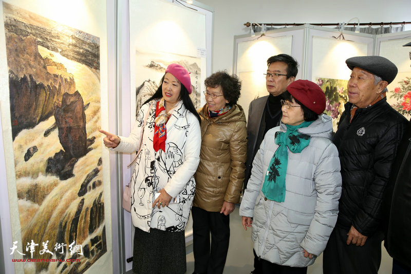 著名女画家徐燕讲述创作《 黄河》新作