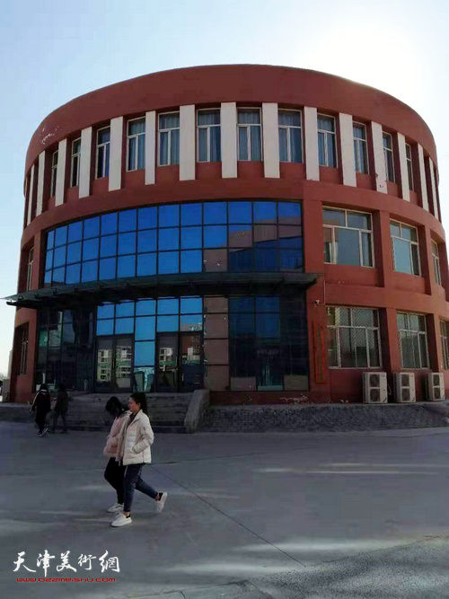 图为渤海理工职业学院“刘俊坡简牍书法艺术馆”。