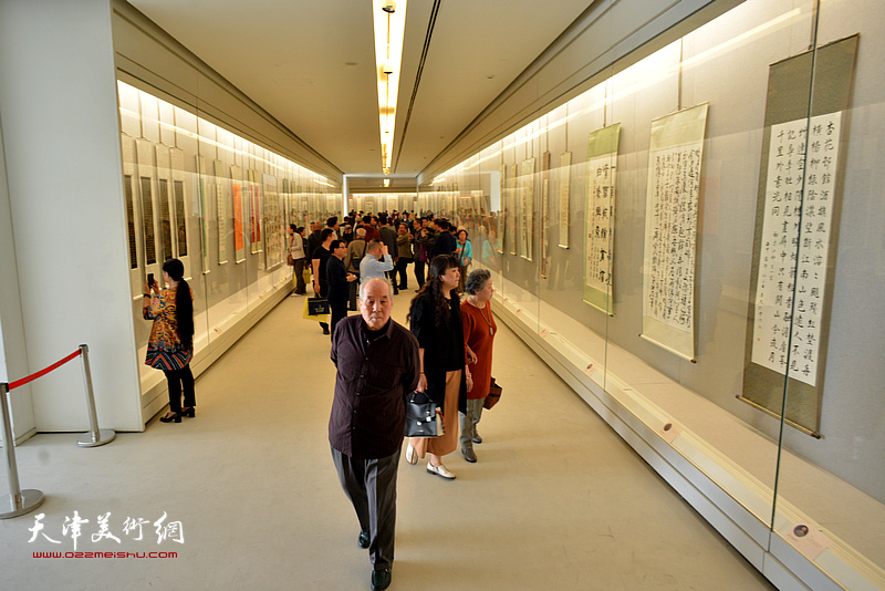 “吴门书风”作品展现场。