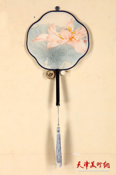 李悦作品《惜荷》