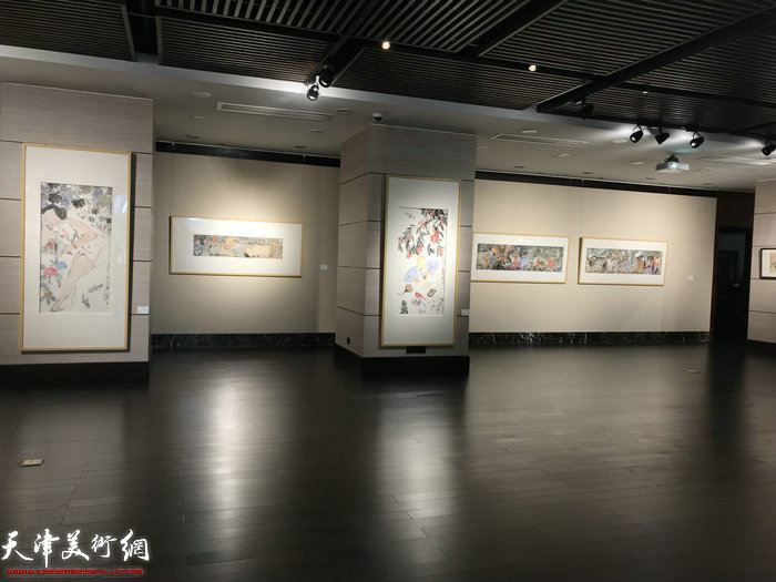 “戏墨听蝉——李旺个人作品展”在珠海圣缘博艺艺术馆开幕。