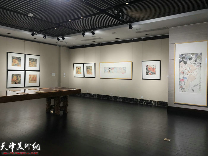 “戏墨听蝉——李旺个人作品展”在珠海圣缘博艺艺术馆开幕。