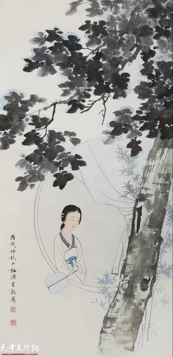 陈少梅大师作品。