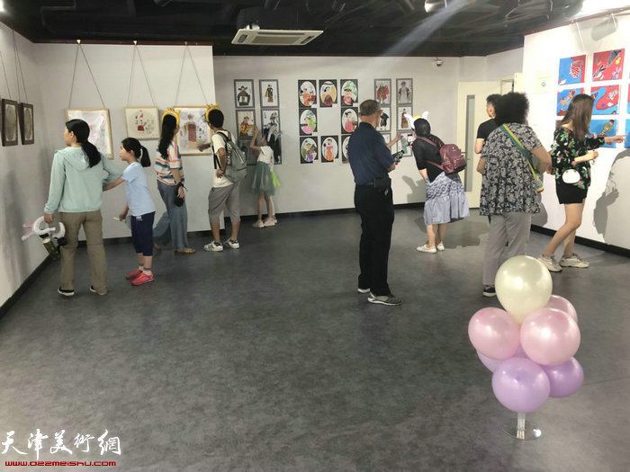 天津市群众艺术馆举办“你好天真，心象画语”儿童绘画艺术作品展