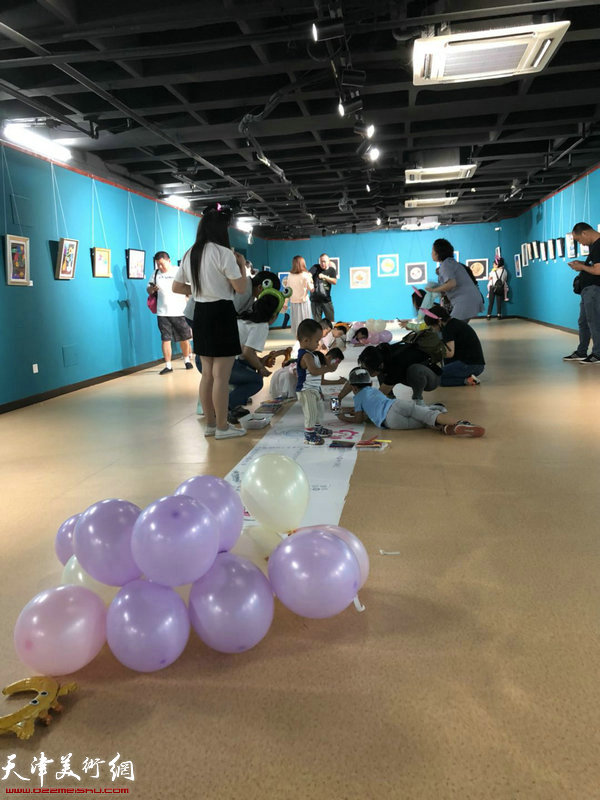 天津市群众艺术馆举办“你好天真，心象画语”儿童绘画艺术作品展
