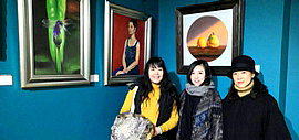 影像彩墨跨界联姻新探索：2018“面孔”绘画摄影创作展在天津市群艺馆开幕