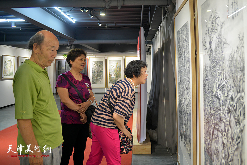 水墨问道——第八届名家邀请展现场。