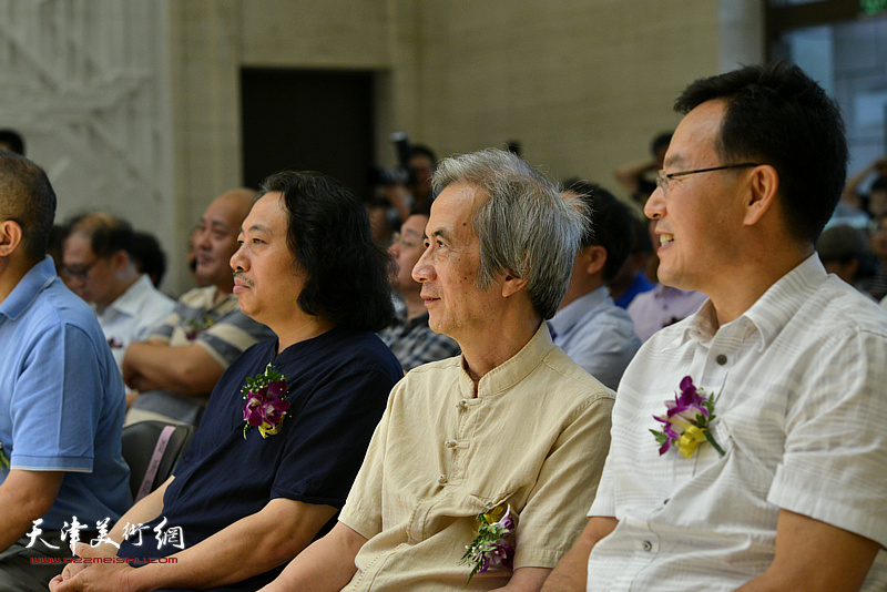 盛世翰墨·津门华章”——天津画院建院40周年美术作品晋京展在北京中国政协文史馆隆重开幕。