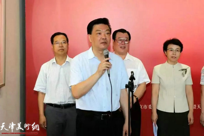 北京市政协主席吉林预祝本次展览取得圆满成功。