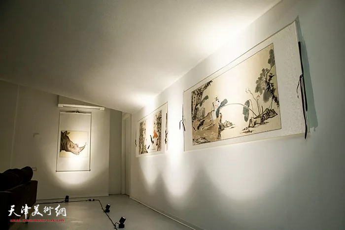 澄怀味象—张超意大利米兰绘画作品展展出的作品。