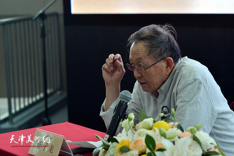 蒋子龙先生为蒋子龙文学馆作了首场公益文学讲座《文学的社会性》。