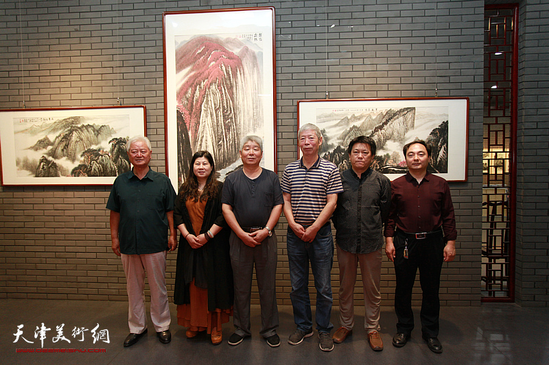 庆祝新中国成立70周年 著名山水画家高杰中国画精品展在沧州市雨来轩开展