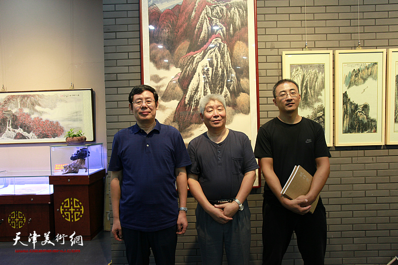 庆祝新中国成立70周年 著名山水画家高杰中国画精品展在沧州市雨来轩开展