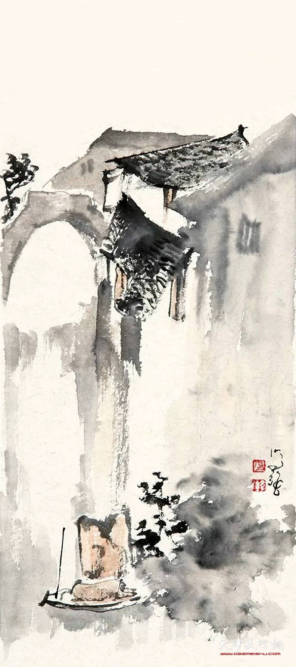 张学强山水画