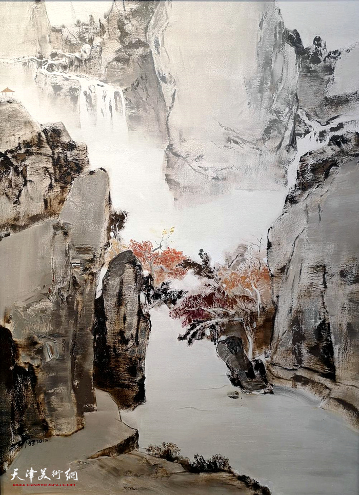 形异道同中国写意油画学派作品邀请展10月13日将在滨海美术馆
