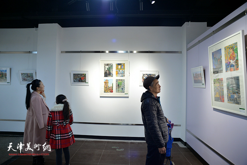 “茉莉芬芳——北艺油画沙龙刘莉莉绘画作品展”现场。