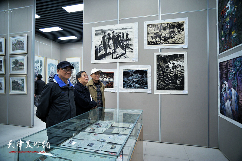 大美无言——张礼军绘画艺涯60年汇报展现场。