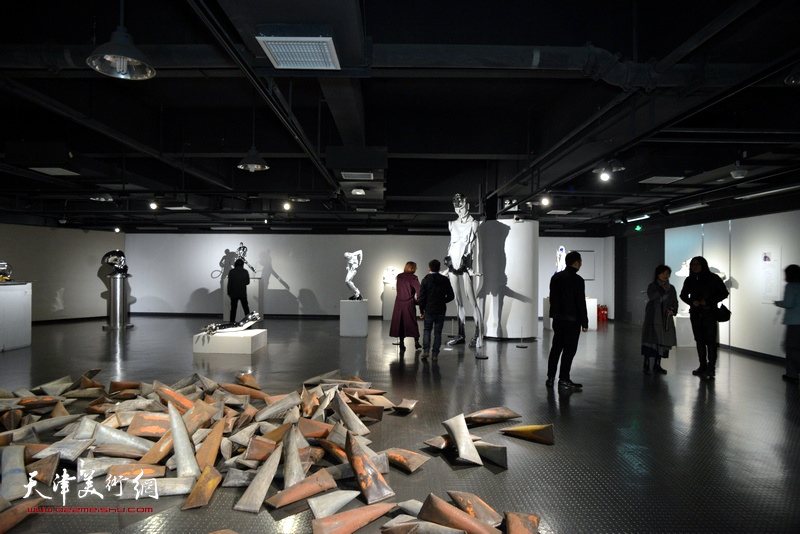 “十面”2019天津青年雕塑家提名展现场。