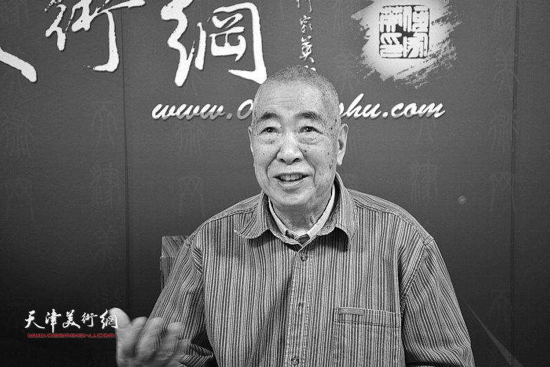 邓家驹先生2014年10月15日做客天津美术网。